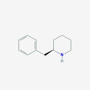 molecular formula C12H17N B2875370 (R)-2-Benzylpiperidine CAS No. 203452-46-4