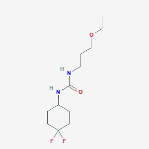 1-(4,4-Difluorocyclohexyl)-3-(3-ethoxypropyl)urea