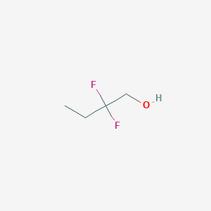 molecular formula C4H8F2O B2875423 2,2-Difluorobutan-1-ol CAS No. 784193-12-0