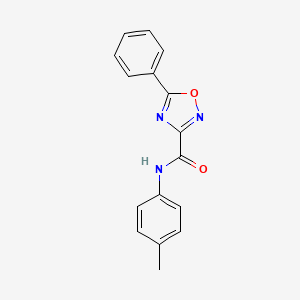 N-(4-methylphenyl)-5-phenyl-1,2,4-oxadiazole-3-carboxamide