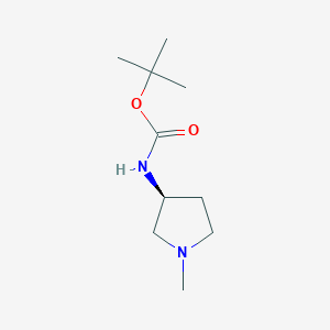 molecular formula C10H20N2O2 B2875469 (S)-叔丁基(1-甲基吡咯烷-3-基)氨基甲酸酯 CAS No. 852874-60-3