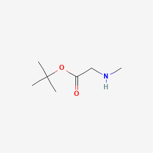molecular formula C7H15NO2 B2875501 Tert-butyl 2-(methylamino)acetate hydrochloride CAS No. 5616-81-9