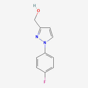 1H-Pyrazole-3-methanol,1-(4-fluorophenyl)-