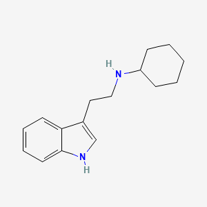 N-[2-(1H-indol-3-yl)ethyl]cyclohexanamine