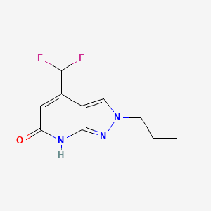 4-(Difluoromethyl)-2-propyl-2H-pyrazolo[3,4-b]pyridin-6(7H)-one