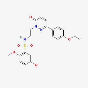 N-(2-(3-(4-ethoxyphenyl)-6-oxopyridazin-1(6H)-yl)ethyl)-2,5-dimethoxybenzenesulfonamide