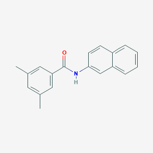 molecular formula C19H17NO B287556 3,5-dimethyl-N-(2-naphthyl)benzamide 