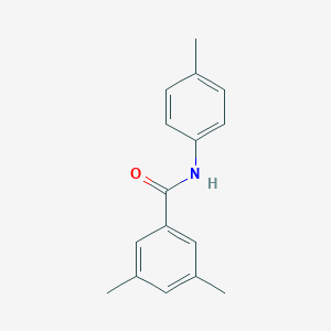 molecular formula C16H17NO B287557 3,5-dimethyl-N-(4-methylphenyl)benzamide 