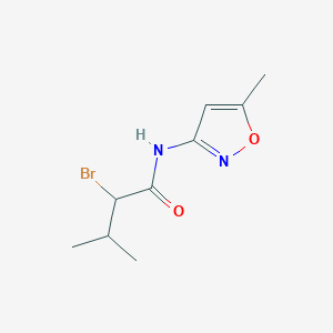 2-bromo-3-methyl-N-(5-methylisoxazol-3-yl)butanamide