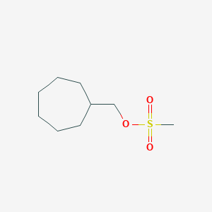 molecular formula C9H18O3S B2875833 环庚基甲基甲磺酸酯 CAS No. 75646-22-9