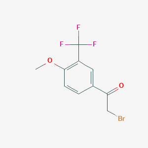 4-Methoxy-3-(trifluoromethyl)phenacyl bromide