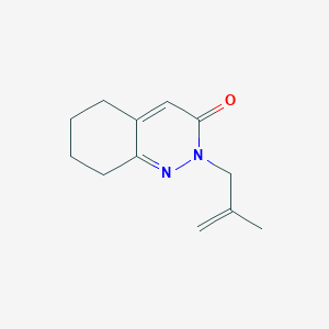 2-(2-Methylprop-2-en-1-yl)-2,3,5,6,7,8-hexahydrocinnolin-3-one