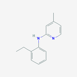 molecular formula C14H16N2 B2875974 N-(2-Ethylphenyl)-4-methylpyridin-2-amine CAS No. 1260763-28-7