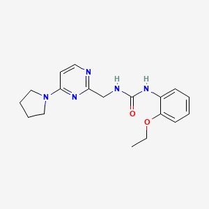 1-(2-Ethoxyphenyl)-3-((4-(pyrrolidin-1-yl)pyrimidin-2-yl)methyl)urea