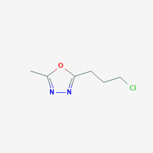 2-(3-Chloropropyl)-5-methyl-1,3,4-oxadiazole