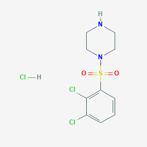 1-[(2,3-Dichlorophenyl)sulfonyl]piperazine hydrochloride