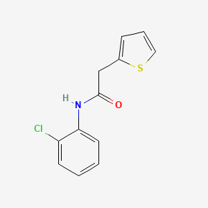 N-(2-chlorophenyl)-2-(thiophen-2-yl)acetamide