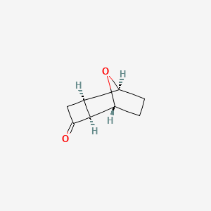 molecular formula C8H10O2 B2876247 (1R,2S,5R,6S)-9-Oxatricyclo[4.2.1.02,5]nonan-3-one CAS No. 2408937-41-5