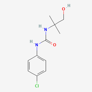 N-(4-chlorophenyl)-N'-(2-hydroxy-1,1-dimethylethyl)urea