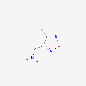 (4-Methyl-1,2,5-oxadiazol-3-yl)methanamine