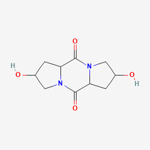 2,7-Dihydroxyoctahydro-5h,10h-dipyrrolo[1,2-a:1',2'-d]pyrazine-5,10-dione