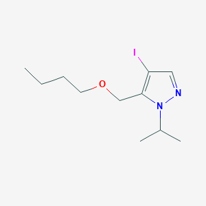5-(butoxymethyl)-4-iodo-1-isopropyl-1H-pyrazole