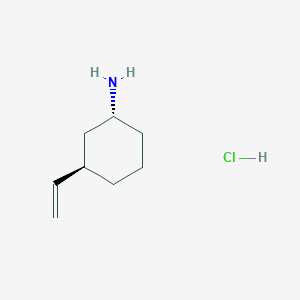 (1R,3R)-3-Vinylcyclohexan-1-amine hydrochloride