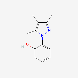 2-(trimethyl-1H-pyrazol-1-yl)phenol