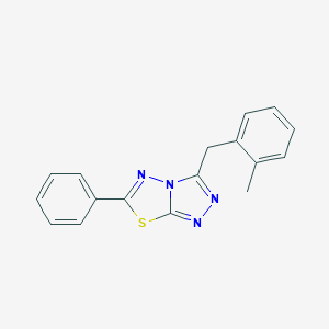 3-(2-Methylbenzyl)-6-phenyl[1,2,4]triazolo[3,4-b][1,3,4]thiadiazole