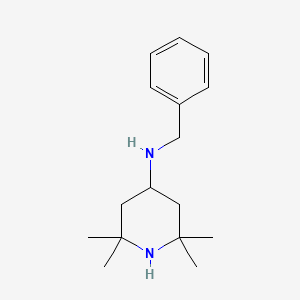 molecular formula C16H26N2 B2876636 Benzyl-(2,2,6,6-tetramethyl-piperidin-4-yl)-amine CAS No. 36177-91-0