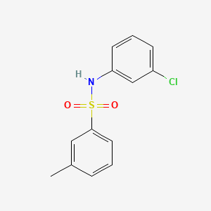 N-(3-chlorophenyl)-3-methylbenzenesulfonamide