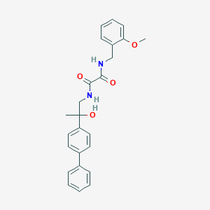 N1-(2-([1,1'-biphenyl]-4-yl)-2-hydroxypropyl)-N2-(2-methoxybenzyl)oxalamide
