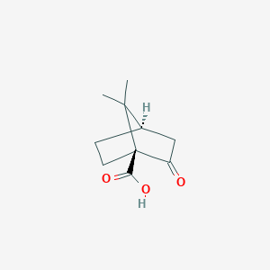 molecular formula C10H14O3 B2876932 (1s,4r)-7,7-Dimethyl-2-oxobicyclo[2.2.1]heptane-1-carboxylic acid CAS No. 40724-67-2