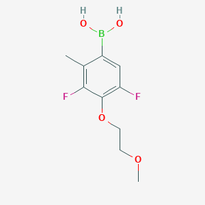 3,5-Difluoro-4-(2-methoxyethoxy)-2-methylphenylboronic acid