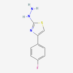 4-(4-Fluorophenyl)-2-hydrazinylthiazole