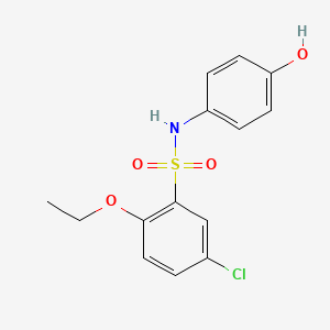 5-Chloro-2-ethoxy-N-(4-hydroxyphenyl)benzenesulfonamide