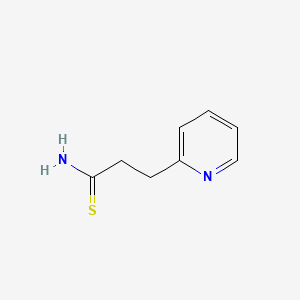 3-Pyridin-2-yl-thiopropionamide