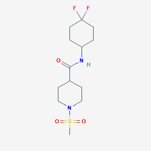 N-(4,4-difluorocyclohexyl)-1-(methylsulfonyl)piperidine-4-carboxamide