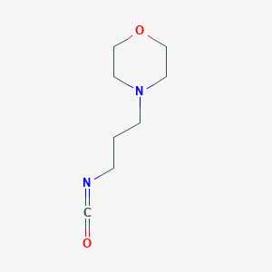 molecular formula C8H14N2O2 B2877283 4-(3-Isocyanatopropyl)morpholine CAS No. 34745-91-0