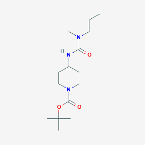 Tert-butyl 4-{[methyl(propyl)carbamoyl]amino}piperidine-1-carboxylate