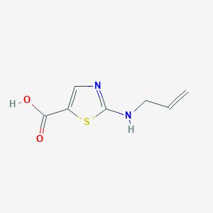 molecular formula C7H8N2O2S B2877333 2-[(Prop-2-en-1-yl)amino]-1,3-thiazole-5-carboxylic acid CAS No. 1384798-69-9