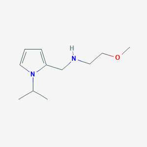 molecular formula C11H20N2O B2877422 N-((1-异丙基-1H-吡咯-2-基)甲基)-2-甲氧基乙胺 CAS No. 1211504-94-7