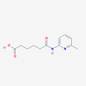 6-((6-Methylpyridin-2-yl)amino)-6-oxohexanoic acid