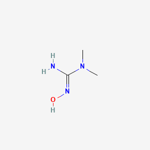 molecular formula C3H9N3O B2877493 2-Hydroxy-1,1-dimethylguanidine CAS No. 29044-27-7