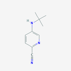 5-(Tert-butylamino)pyridine-2-carbonitrile