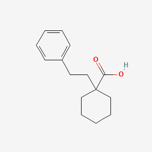 1-(2-Phenylethyl)cyclohexanecarboxylic acid