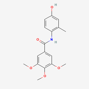 N-(4-hydroxy-2-methylphenyl)-3,4,5-trimethoxybenzamide