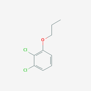molecular formula C9H10Cl2O B2877559 1,2-Dichloro-3-propoxybenzene CAS No. 1648261-05-5