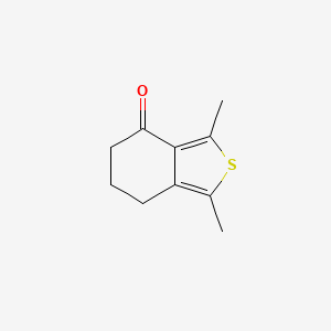 molecular formula C10H12OS B2877592 1,3-Dimethyl-6,7-dihydrobenzo[c]thiophen-4(5H)-one CAS No. 20892-17-5