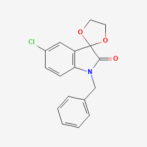 1'-benzyl-5'-chlorospiro[1,3-dioxolane-2,3'-indol]-2'(1'H)-one